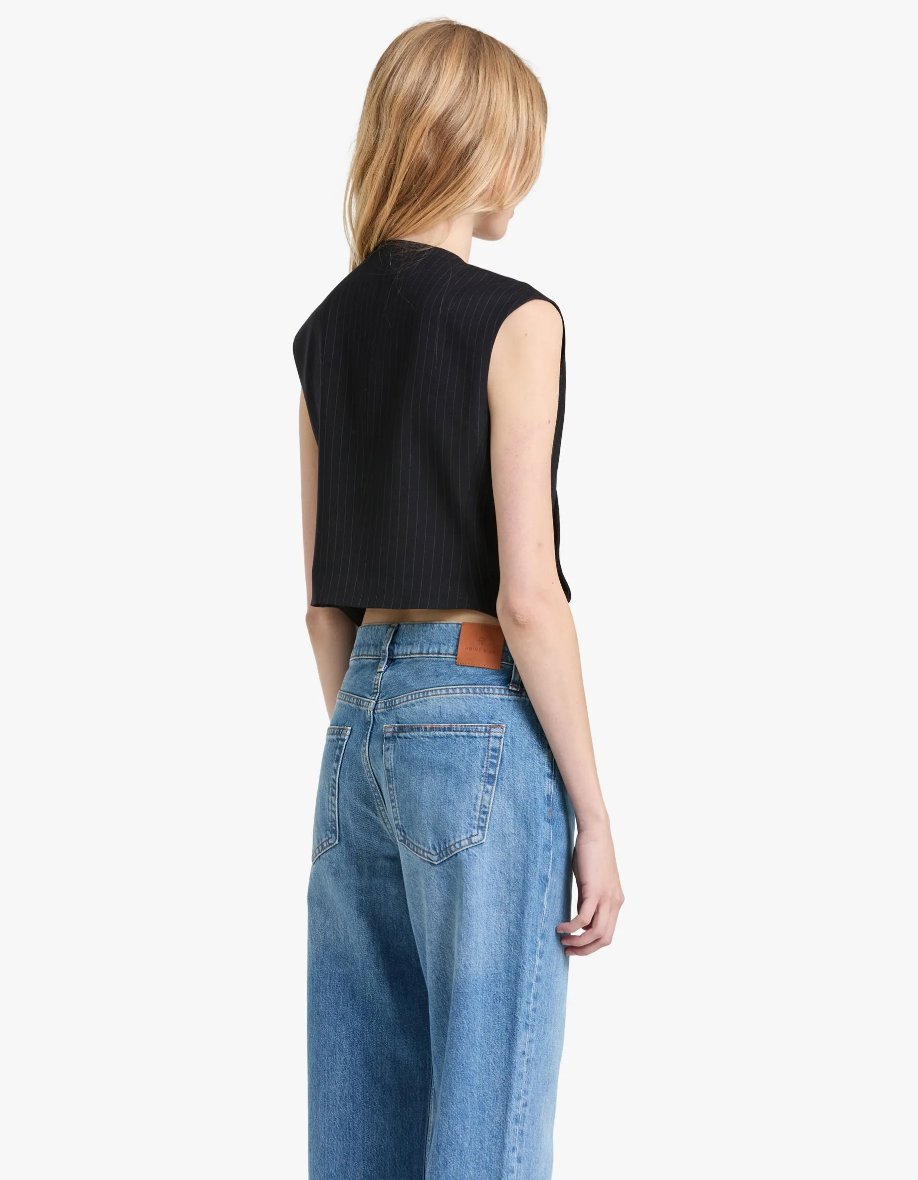 Agnes Vest - Navy