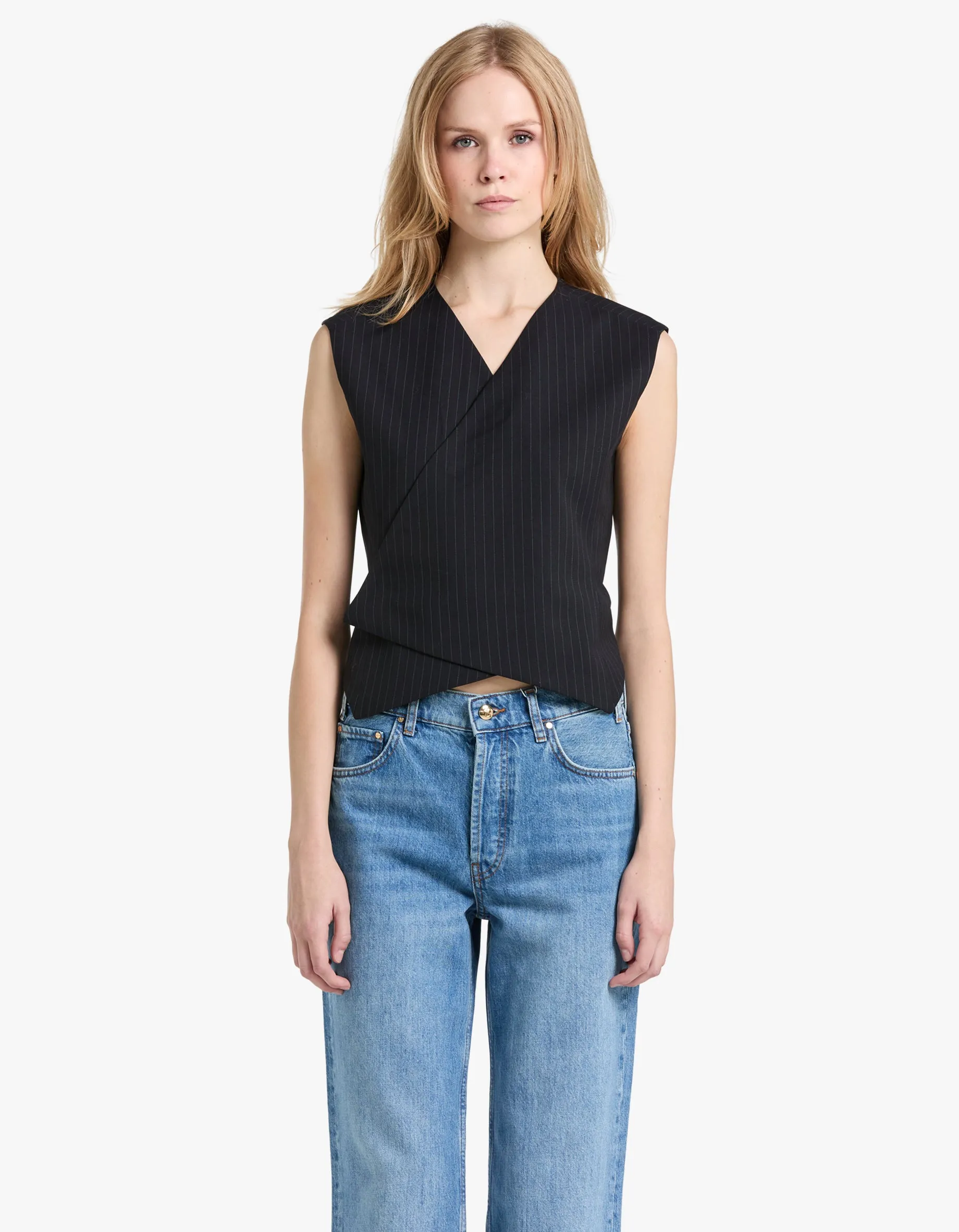 Agnes Vest - Navy