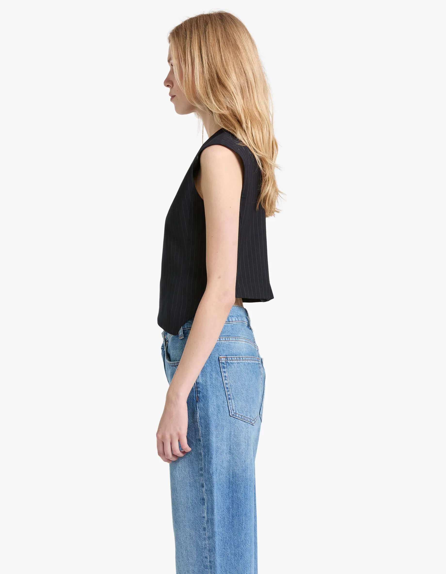 Agnes Vest - Navy