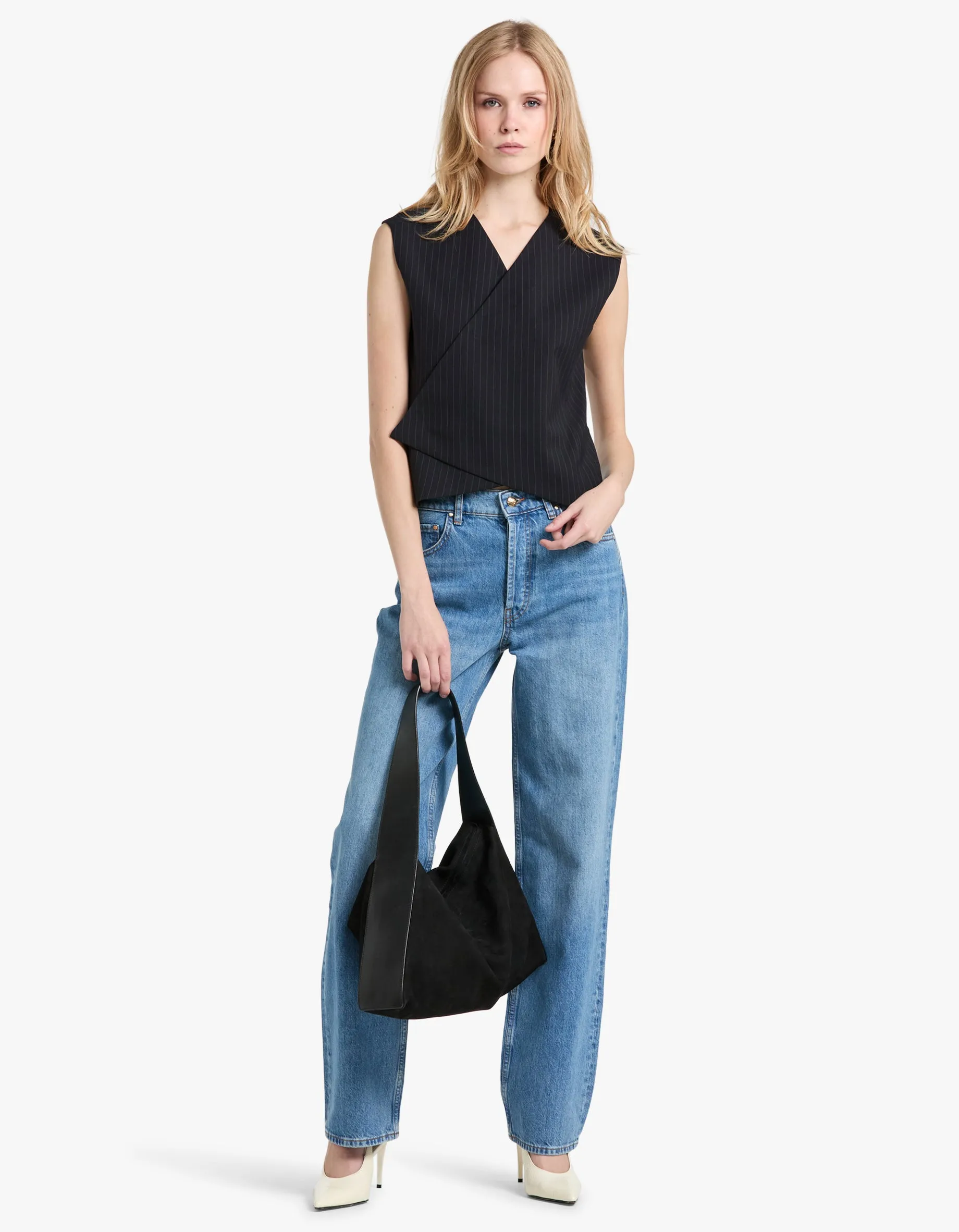 Agnes Vest - Navy