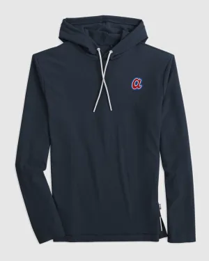 Atlanta Braves Hoppin Performance Hoodie - Cooperstown Logo