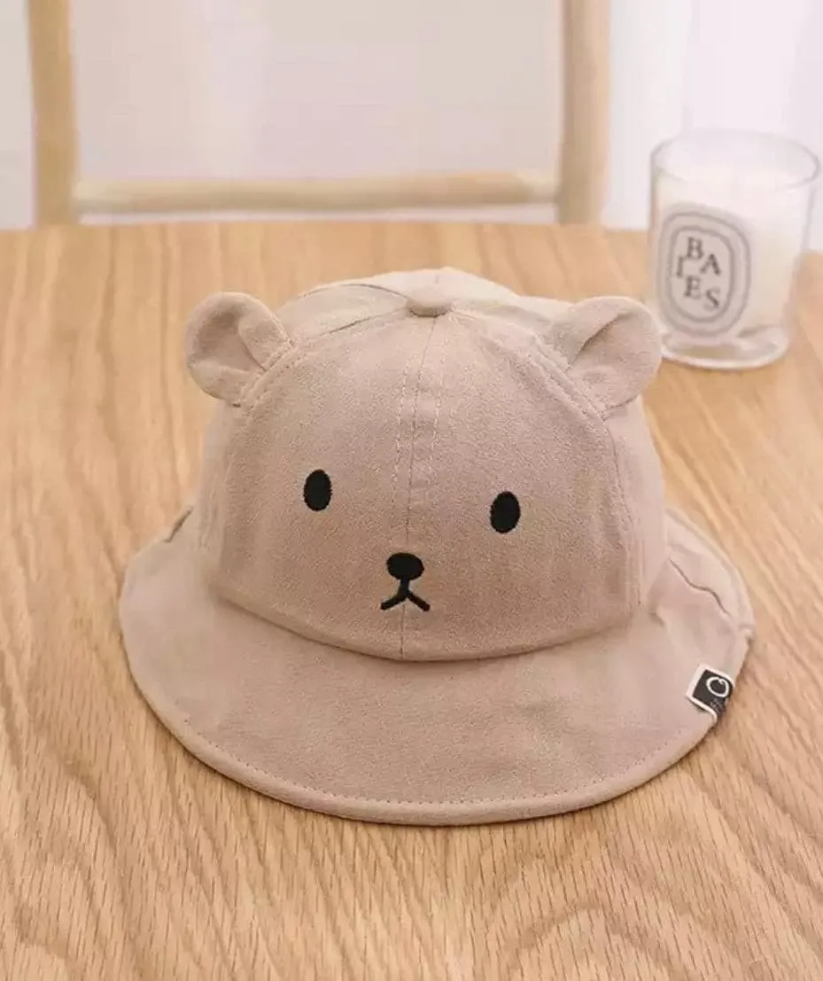 Baby Bear Bucket Hat - Coffee