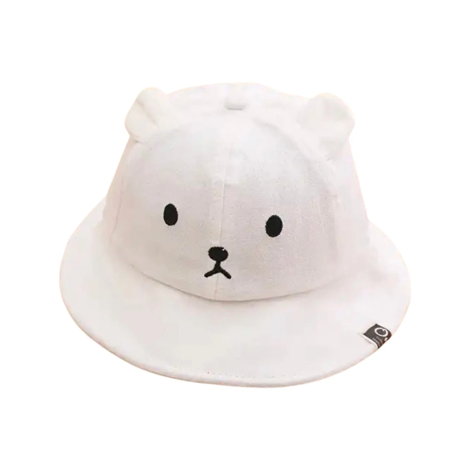 Baby Bear Bucket Hat - Ivory