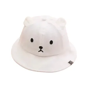 Baby Bear Bucket Hat - Ivory