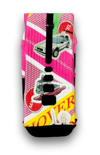 Back to The Future Custom Elite Socks