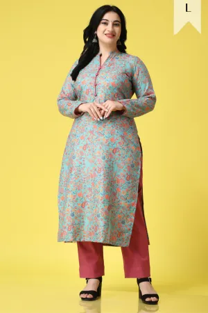 Easy Elegance Woollen Kurta Set