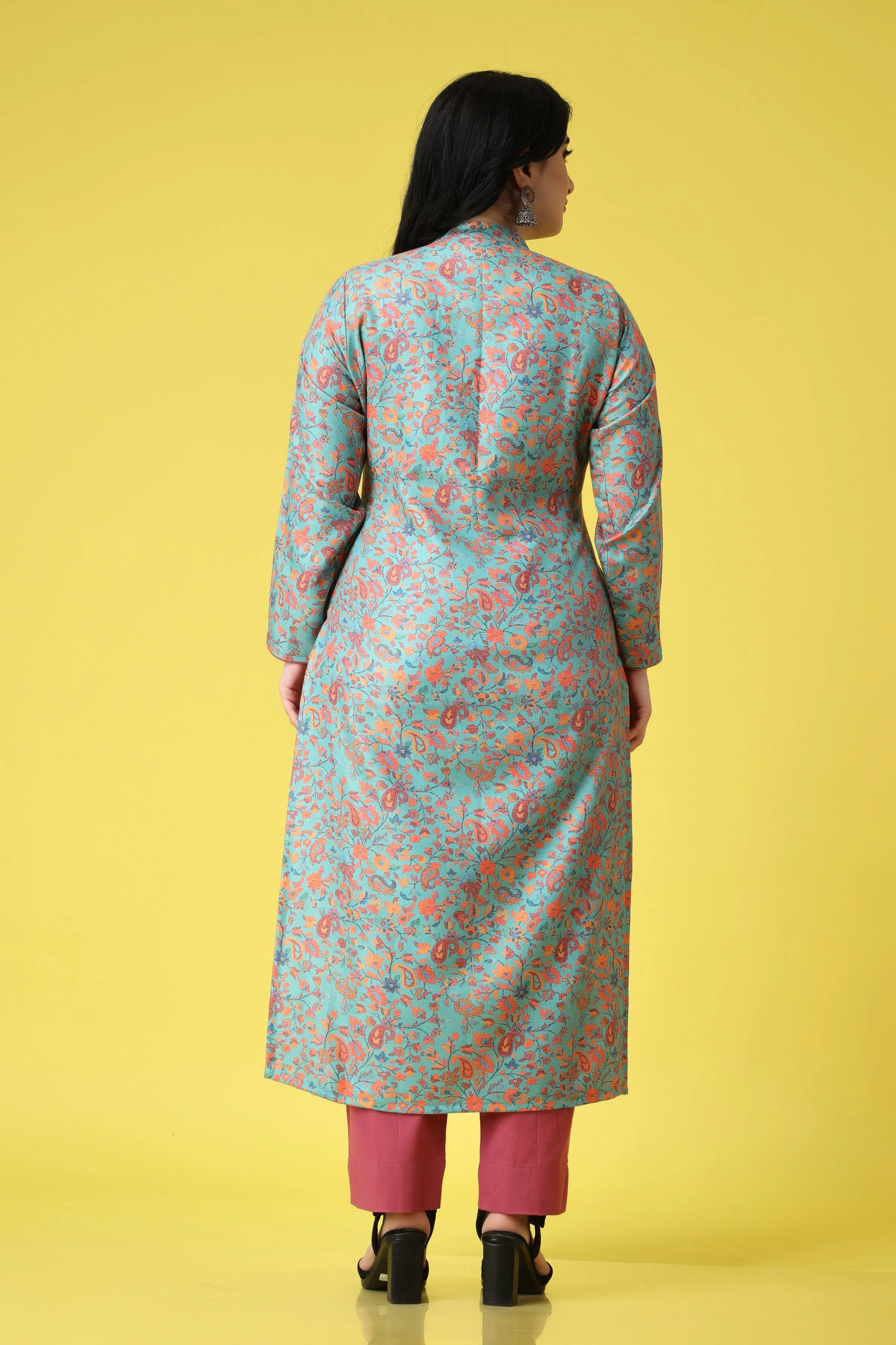 Easy Elegance Woollen Kurta Set