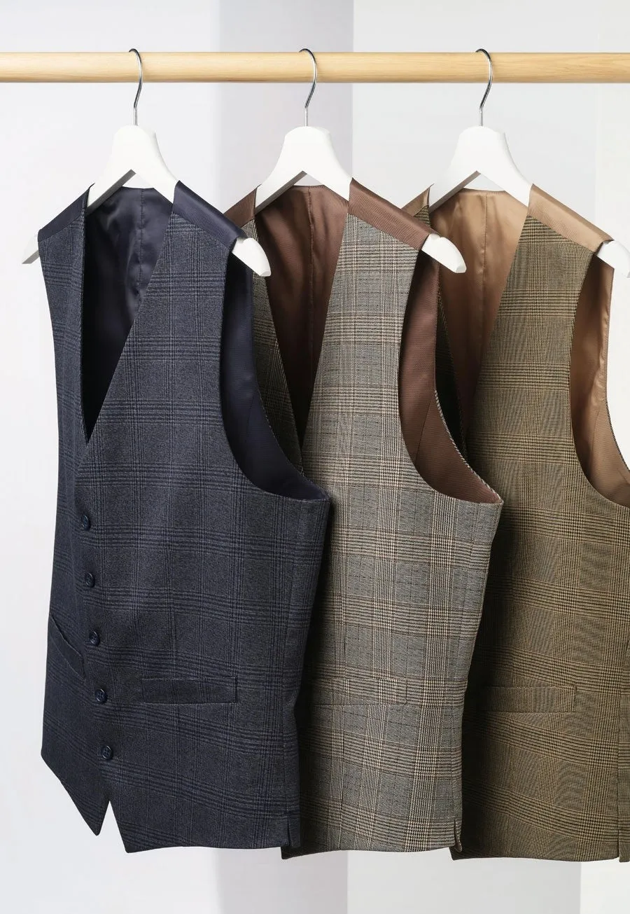 Emilio Check Waistcoat - 1726