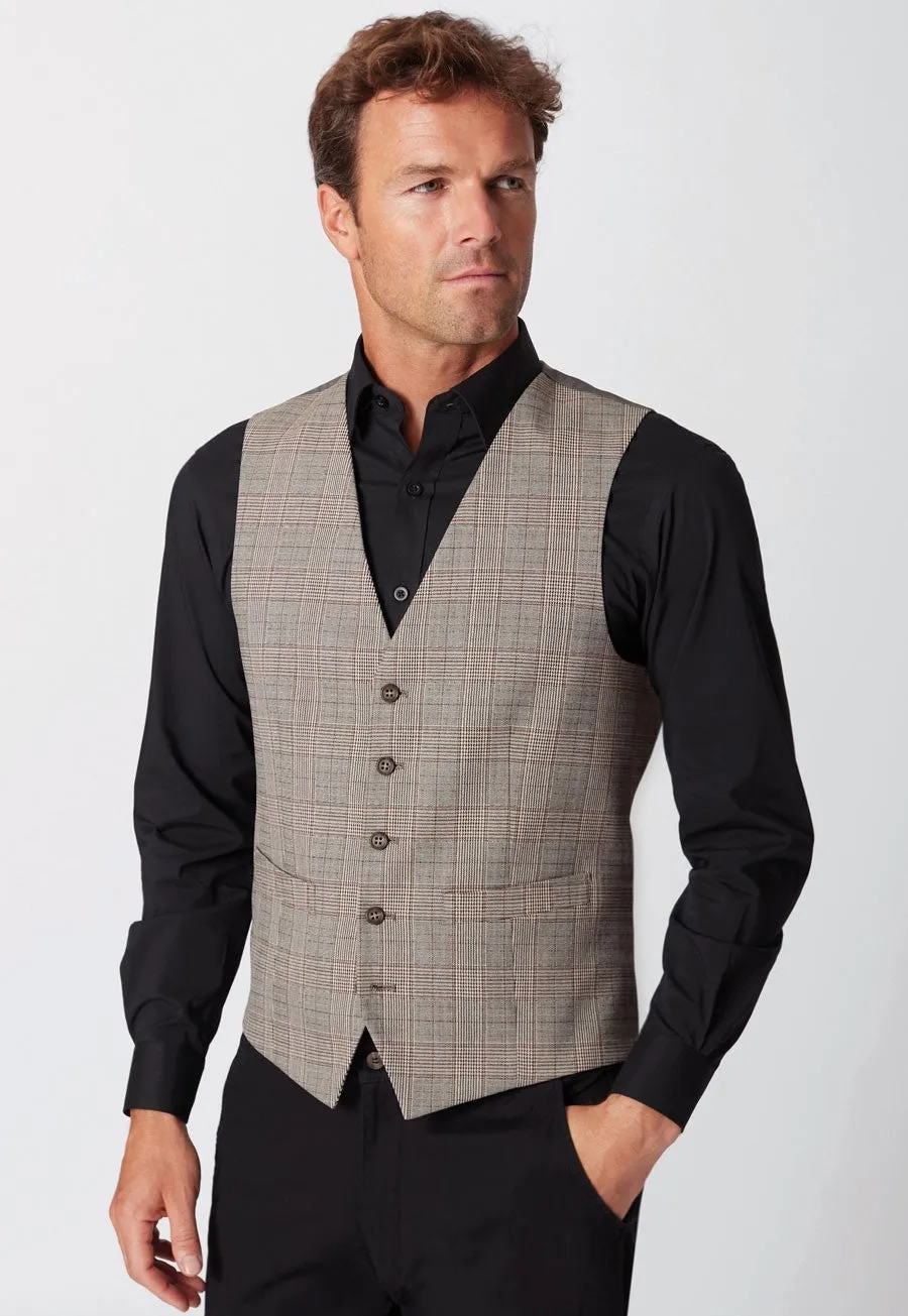 Emilio Check Waistcoat - 1726