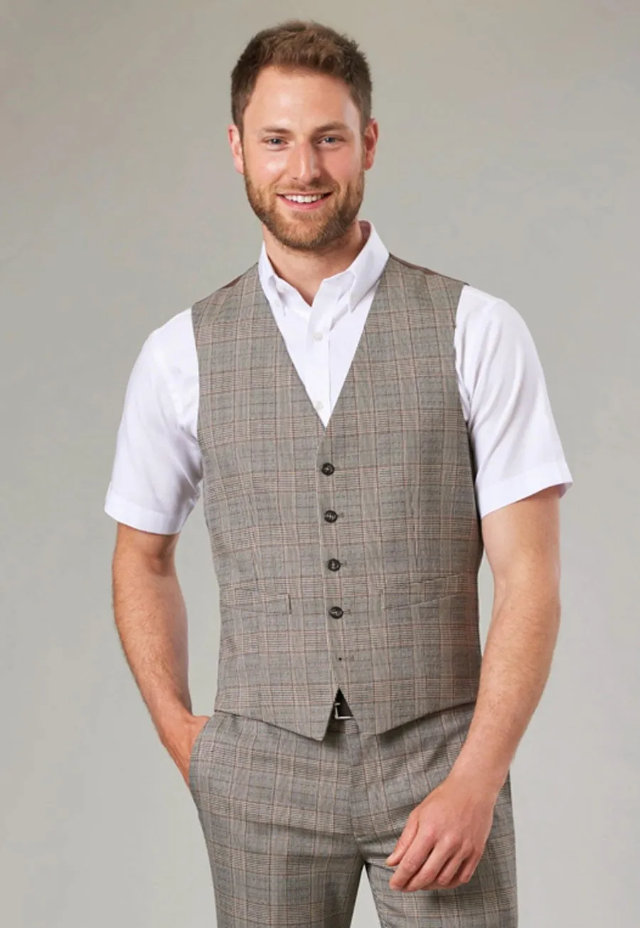 Emilio Check Waistcoat - 1726