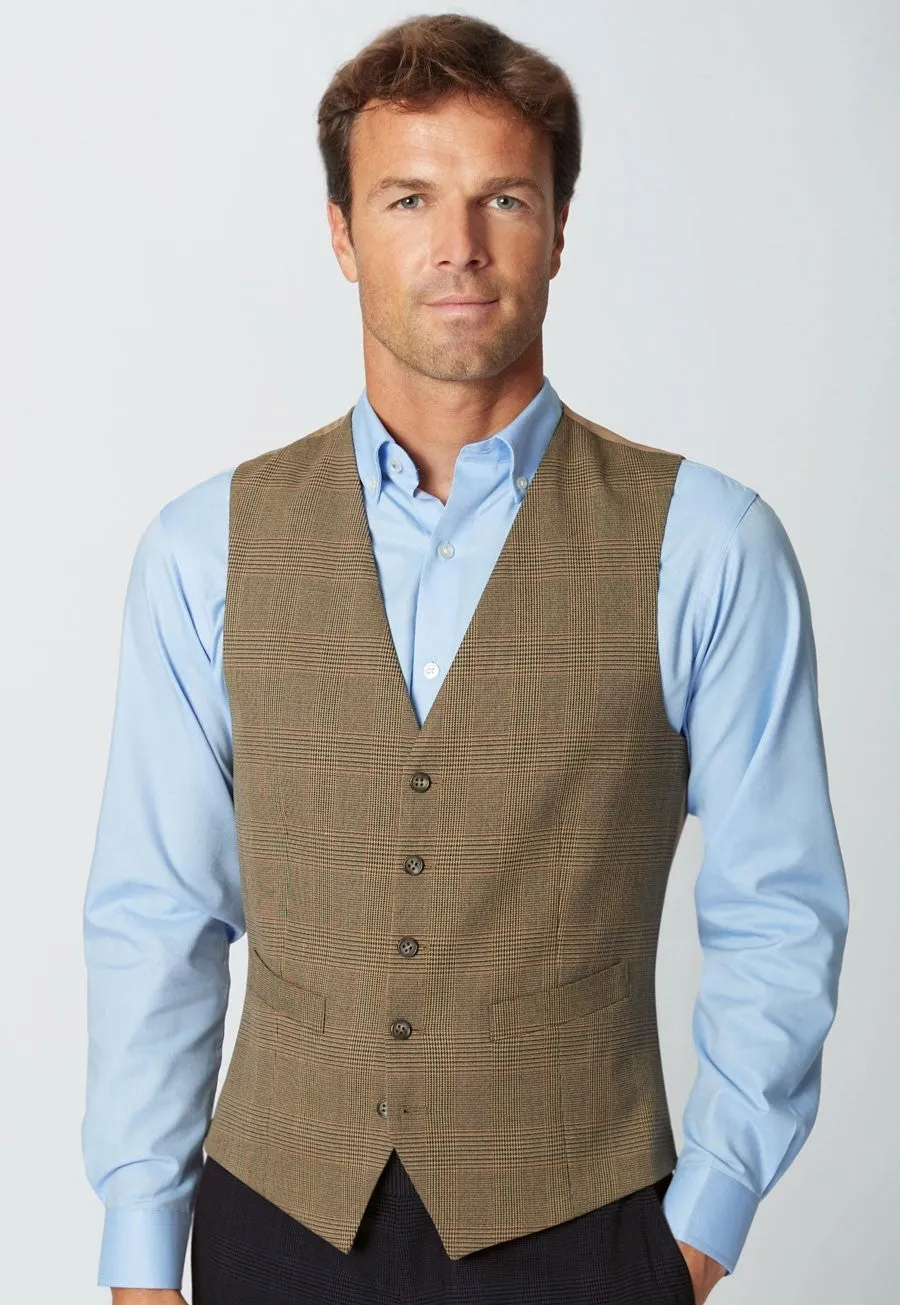 Emilio Check Waistcoat - 1726
