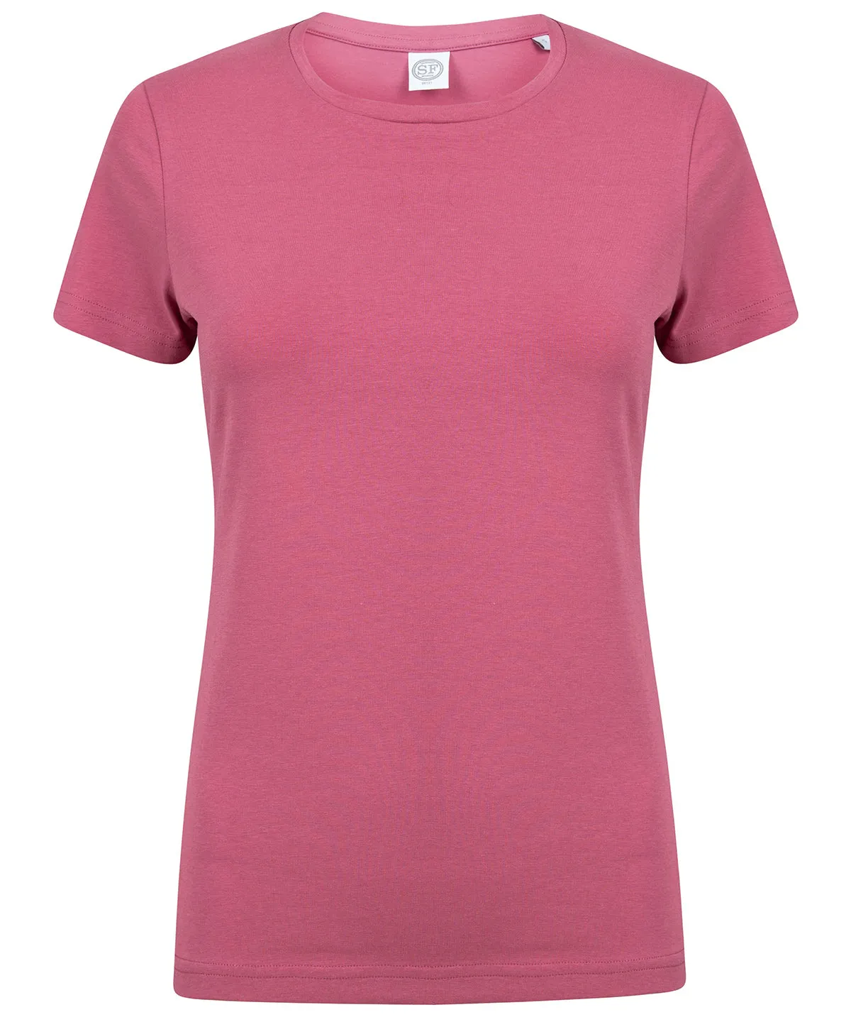 Feel good womens stretch t-shirt | Dusky Pink