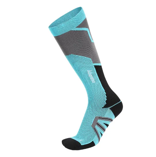 Marathon running socks high tube long tube leg compression football socks