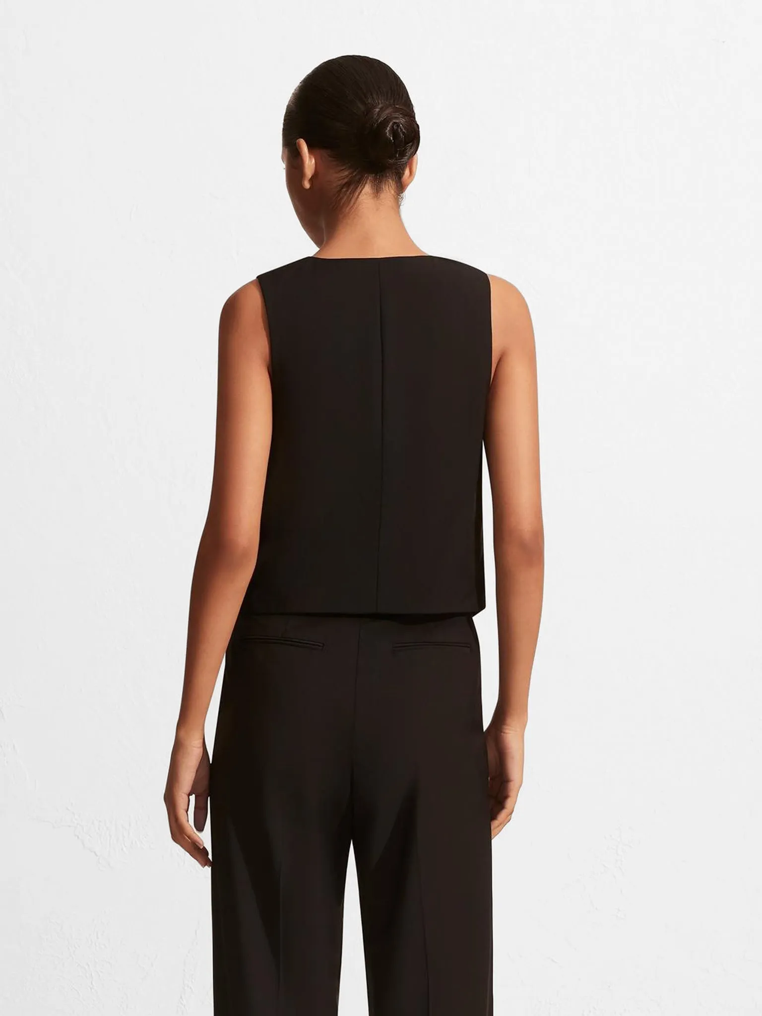 Matteau Tailored Waistcoat Black