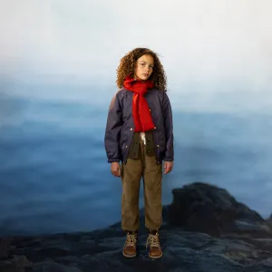 Outdoor Aviator Raincoat - False Indigo - 1-10y