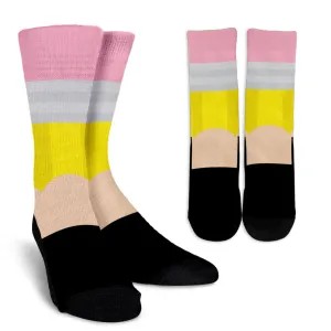 Pencil Crew Socks