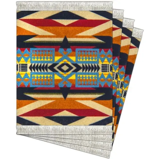 Pendleton® Fire Legend CoasterRug® :: 4 Piece Set