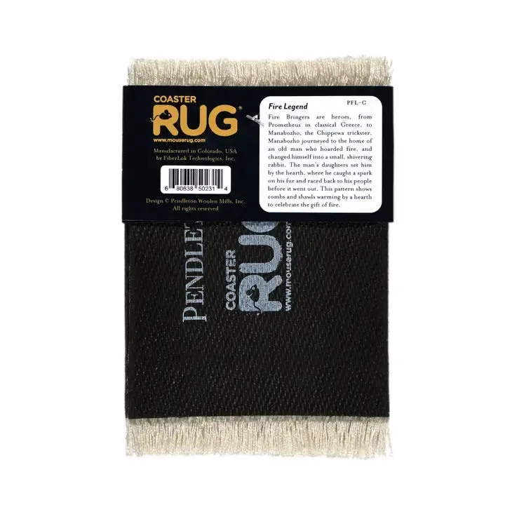 Pendleton® Fire Legend CoasterRug® :: 4 Piece Set