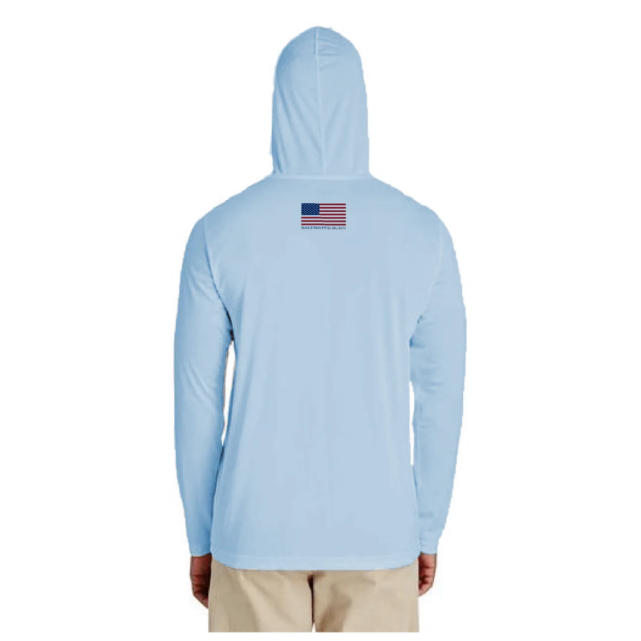 USF Green and Gold Long Sleeve UPF 50  Dry-Fit Hoodie